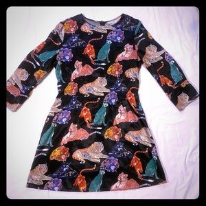 Zara Basic cat dress🦁